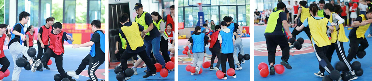 快乐运动，，高效事情——Z6尊龙旗舰厅十五周年庆趣味运动会